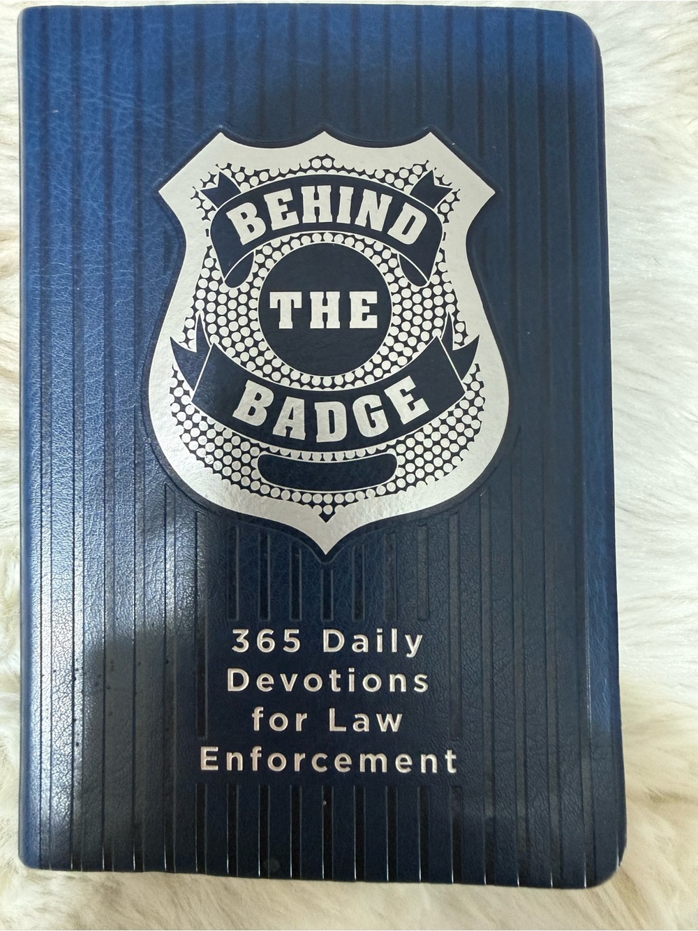Behind the Badge Navy Daily Devotional for Men